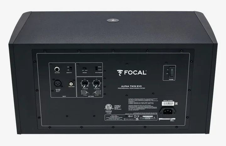 Focal Alpha Twin Evo, kotelo sivusta kuvattuna, kuva 4