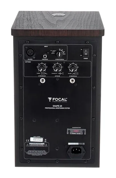 Focal Shape 65, logo ja pinta, kuva 4