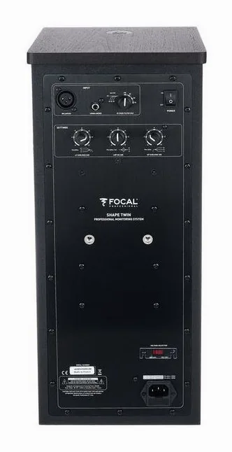 Focal Shape Twin, etupaneeli bassoelementteineen, kuva 4