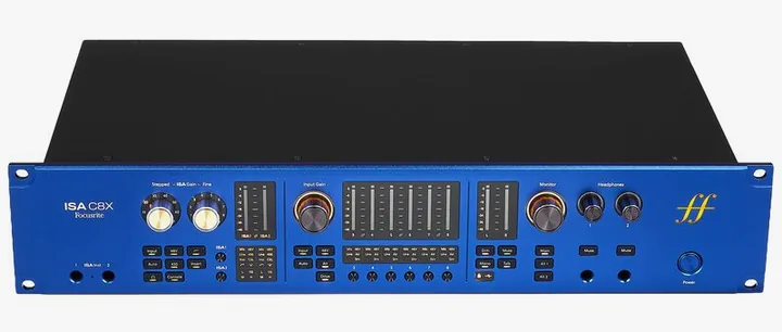 Focusrite ISA C8X, laitteen yläpinta, kuva 2