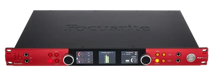 Focusrite Red 16 Line, laitteen yläpinta, kuva 2