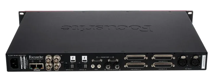Focusrite Red 16 Line, tulot etupuolella, kuva 4