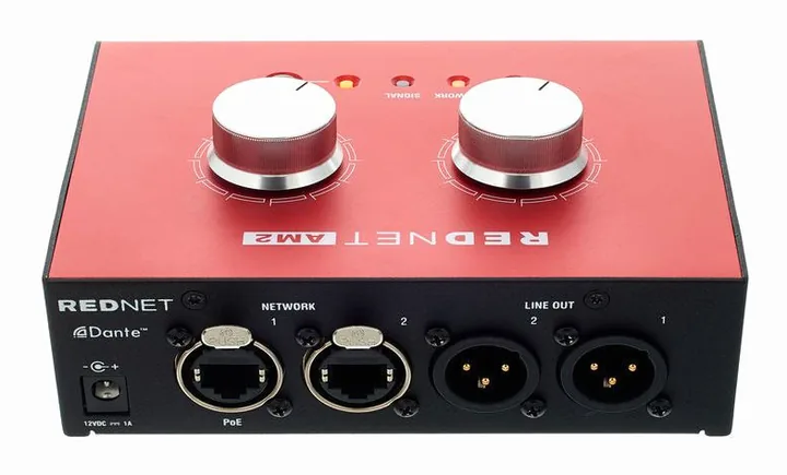 Focusrite RedNet AM2, bassorefleksiaukko, kuva 4