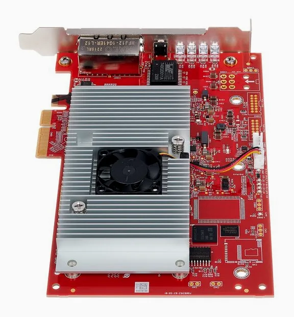 Focusrite RedNet PCIeNX, etupaneeli säätimineen, kuva 4