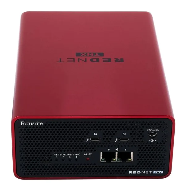Focusrite RedNet TNX, liitännät takana, kuva 4