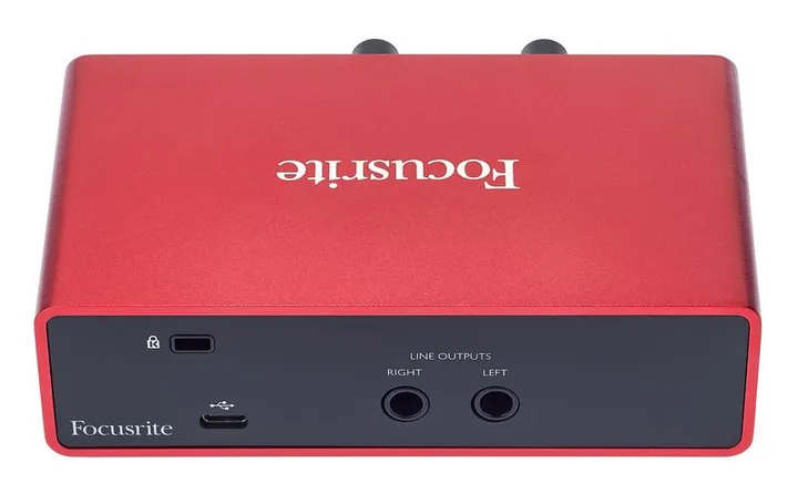 Focusrite Scarlett Solo 3rd Gen, tasomittarit ja merkkivalot, kuva 4