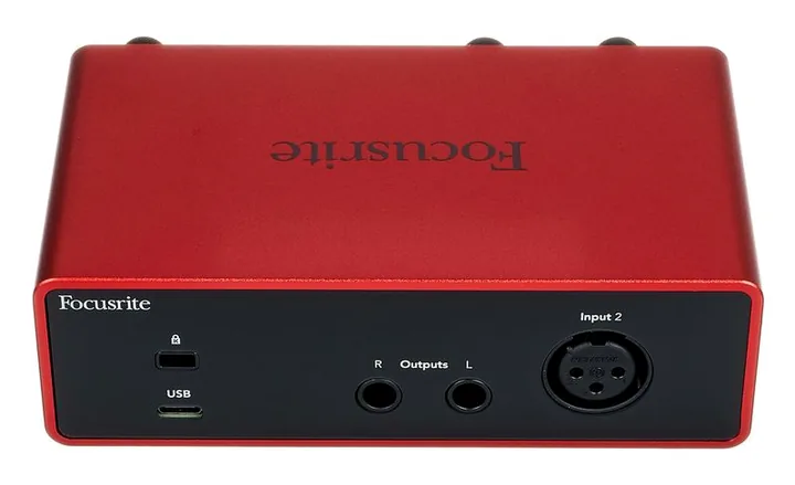 Focusrite Scarlett Solo 4th Gen, tulot etupuolella, kuva 4
