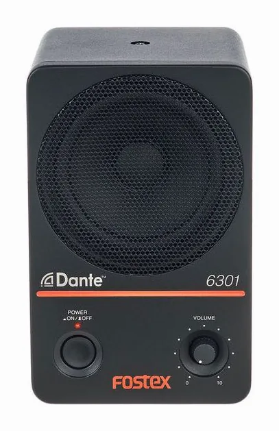 Fostex 6301DT, etupaneeli bassoelementteineen, kuva 2