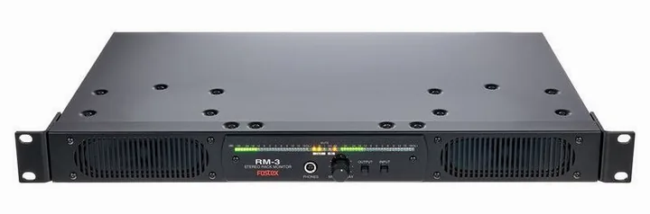 Fostex RM-3, takapaneelin säätimet, kuva 2