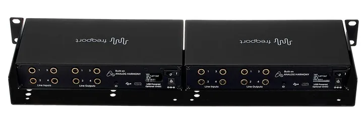 freqport FreqInOut FO1_2RK, liitännät takana, kuva 4