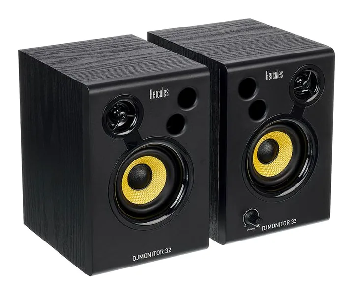 Hercules DJ Monitor 32, takapaneelin säätimet, kuva 3