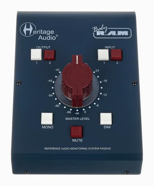 Heritage Audio Baby RAM, kotelo sivusta kuvattuna, kuva 2