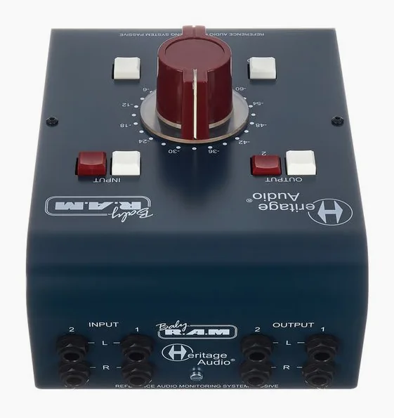 Heritage Audio Baby RAM, etupaneeli bassoelementteineen, kuva 4