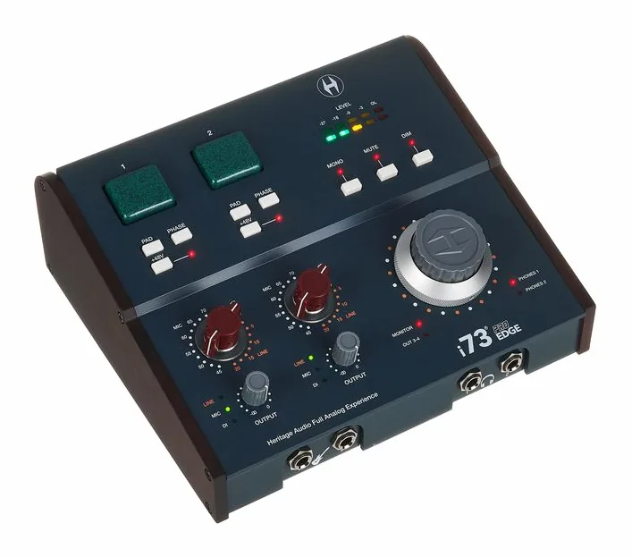 Heritage Audio i73 Pro Edge, kotelo sivusta kuvattuna, kuva 3