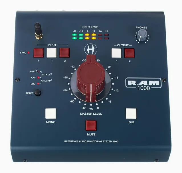 Heritage Audio RAM 1000, kotelo sivusta kuvattuna, kuva 2