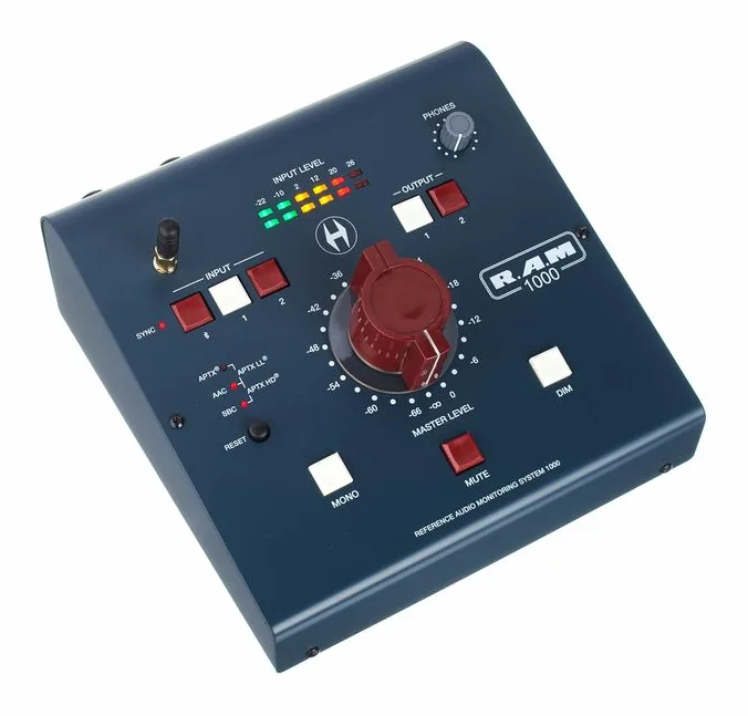 Heritage Audio RAM 1000, kotelo sivusta kuvattuna, kuva 3