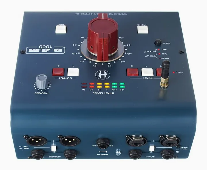 Heritage Audio RAM 1000, logo ja pinta, kuva 4