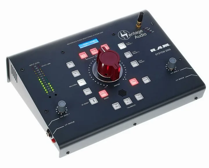 Heritage Audio RAM System 2000, takapaneelin säätimet, kuva 3
