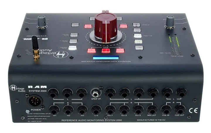 Heritage Audio RAM System 2000, etupaneeli bassoelementteineen, kuva 4