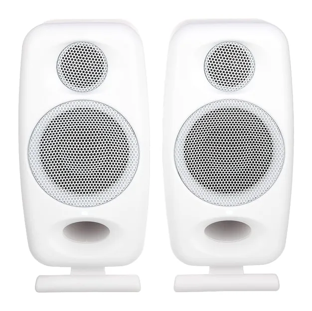 IK Multimedia iLoud Micro Monitor Pro White, kotelo sivusta kuvattuna, kuva 2