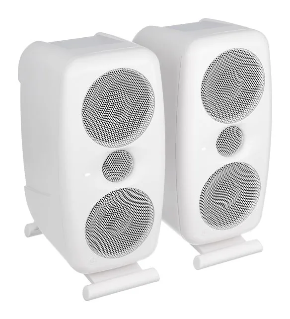 IK Multimedia iLoud MTM MKII White, takapaneeli liitäntöineen, kuva 4