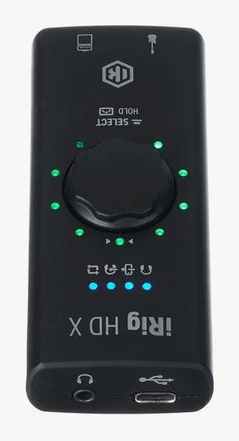 IK Multimedia iRig HD X, liitännät takana, kuva 4