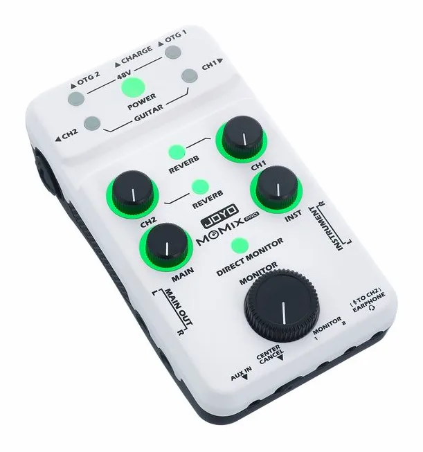 Joyo Momix Pro Portable Interface, etupaneeli säätimineen, kuva 3