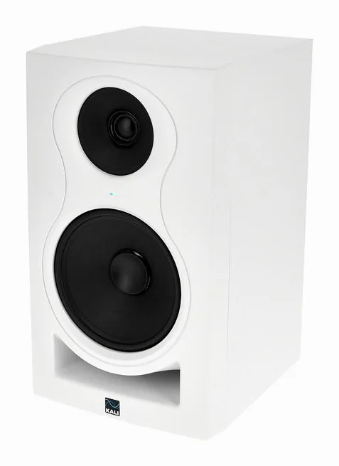Kali Audio IN-8 White 2nd Wave edestä kuvattuna