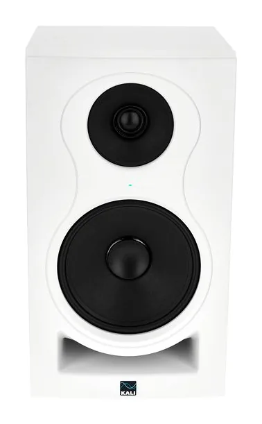 Kali Audio IN-8 White 2nd Wave, etupaneeli bassoelementteineen, kuva 2