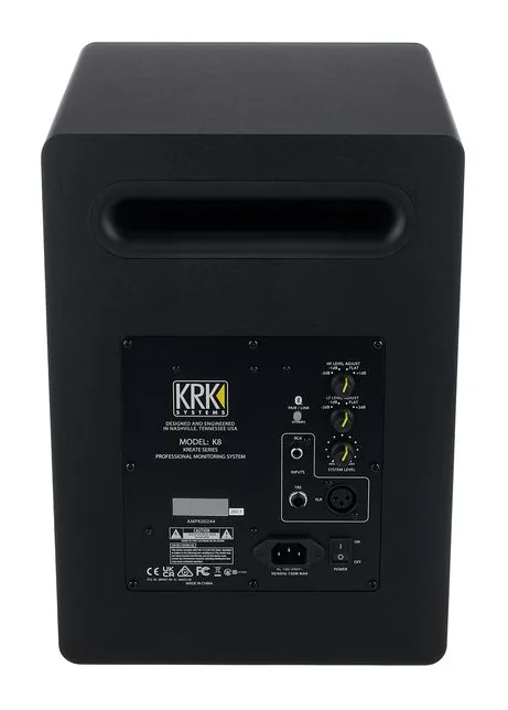 KRK Kreate 8, logo ja pinta, kuva 4