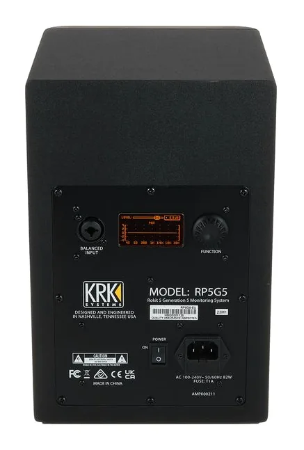 KRK Rokit RP5 G5 ISO Pad Bundle, bassorefleksiaukko, kuva 4