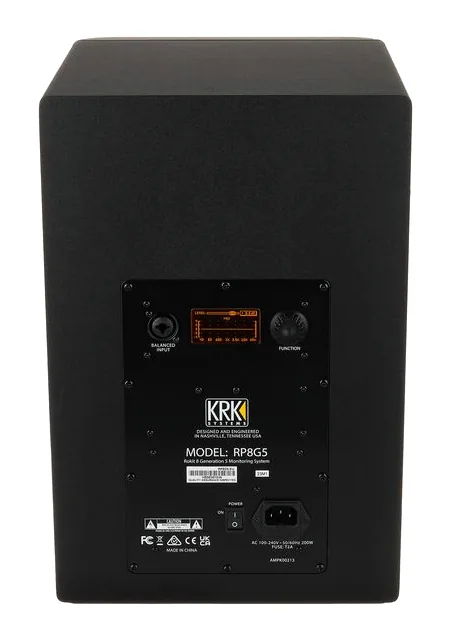 KRK Rokit RP8 G5 ARC Studio Bundle, etupaneeli bassoelementteineen, kuva 4
