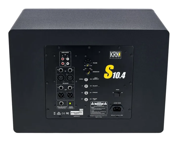 KRK S10G4, bassorefleksiaukko, kuva 4