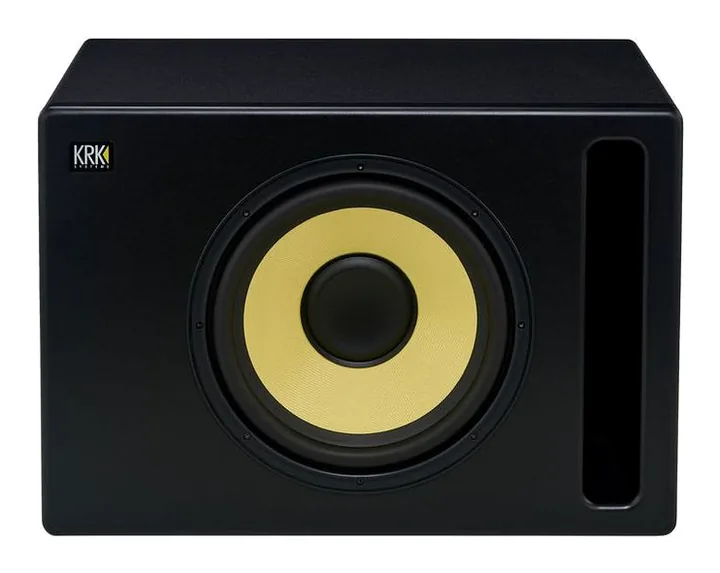 KRK S12G4, logo ja pinta, kuva 2