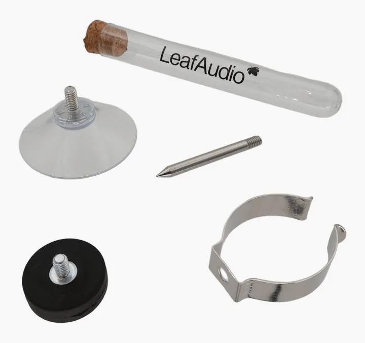 Leaf Audio Geophone S, mikrofonin kori läheltä, kuva 3