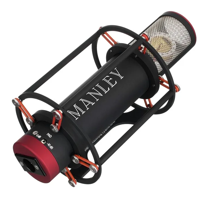 Manley Reference Cardioid Mic black, mikrofonin kori läheltä, kuva 4
