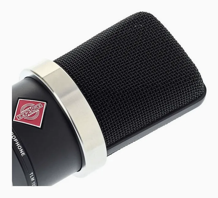 Neumann TLM 102 BK, ritilä edestä, kuva 4