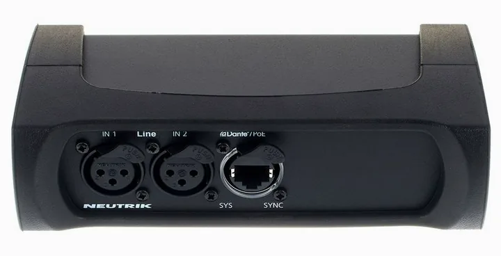 Neutrik NA-2I-DLINE, tasomittarit ja merkkivalot, kuva 2