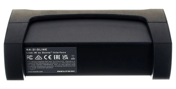 Neutrik NA-2I-DLINE, liitännät takana, kuva 4