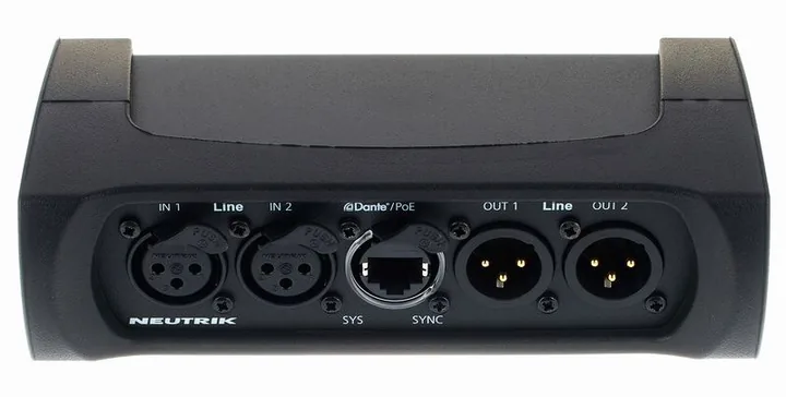 Neutrik NA-2I2O-DLINE, laitteen yläpinta, kuva 2