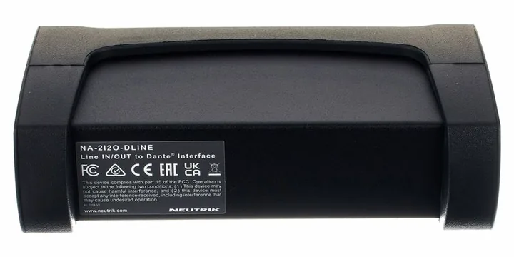 Neutrik NA-2I2O-DLINE, liitännät takana, kuva 4