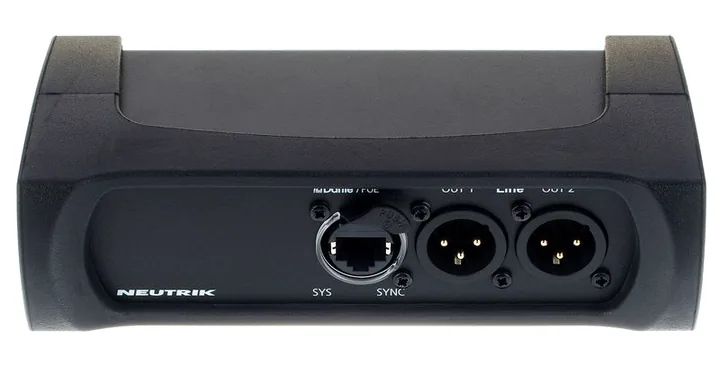 Neutrik NA-2O-DLINE, tulot etupuolella, kuva 2