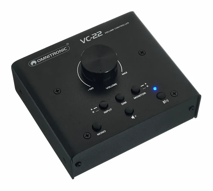 Omnitronic VC-22, logo ja pinta, kuva 3