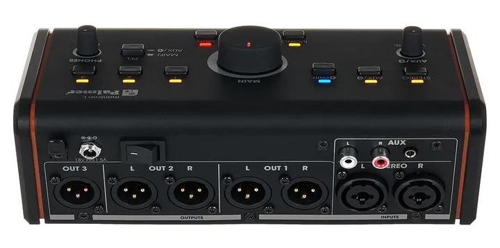Palmer Monicon L G2, takapaneeli liitäntöineen, kuva 4