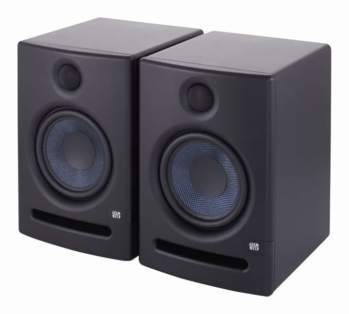 Presonus Eris E5 Isolation Stand Bundle, kotelo sivusta kuvattuna, kuva 2