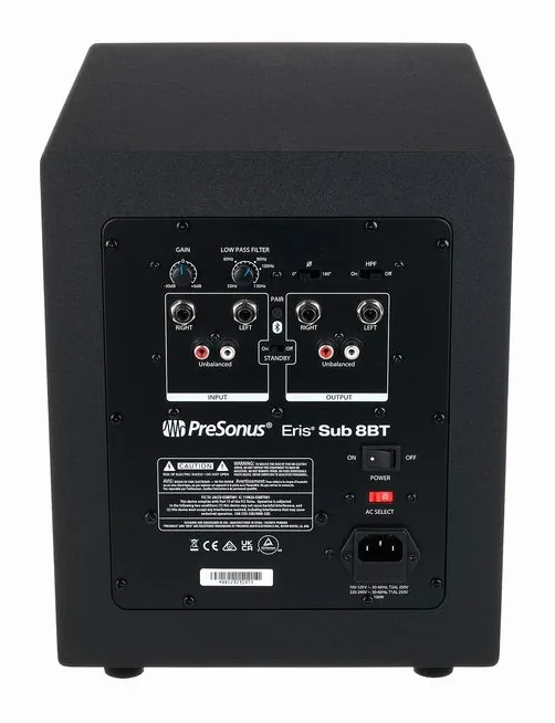 Presonus Eris Sub 8BT, bassorefleksiaukko, kuva 4