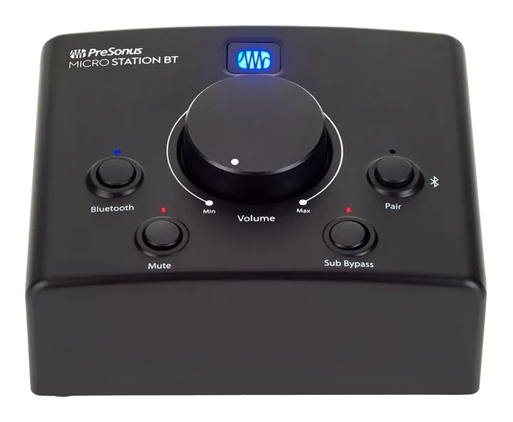 Presonus MicroStation BT, logo ja pinta, kuva 2