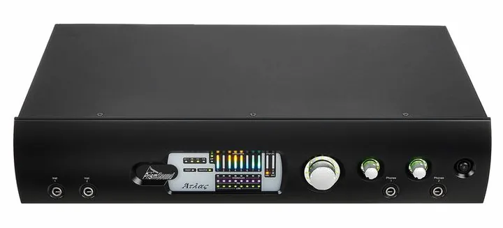 Prism Sound Atlas, tulot etupuolella, kuva 2
