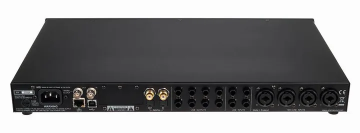 Prism Sound Titan, tasomittarit ja merkkivalot, kuva 4