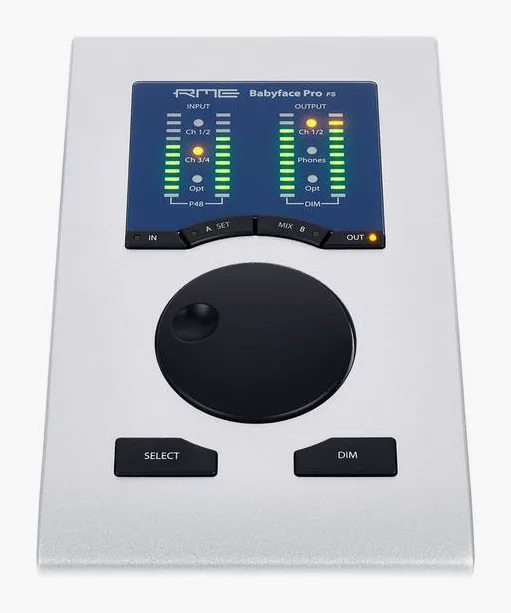 RME Babyface Pro FS, tulot etupuolella, kuva 2